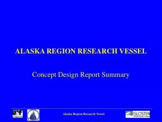 ALASKA REGION RESEARCH VESSEL