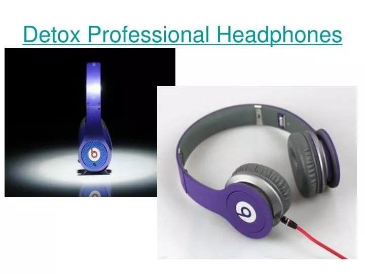 detox professional headphones