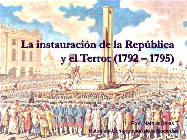la instauraci n de la rep blica y el terror 1792 1795