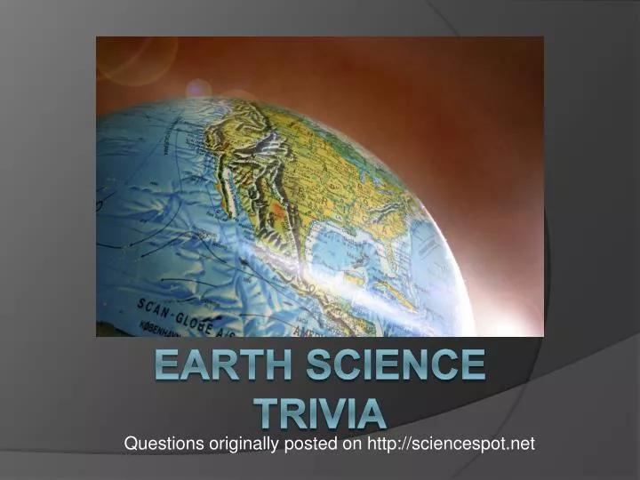 questions originally posted on http sciencespot net