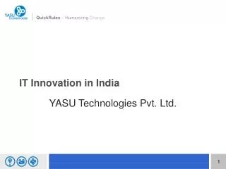 IT Innovation in India