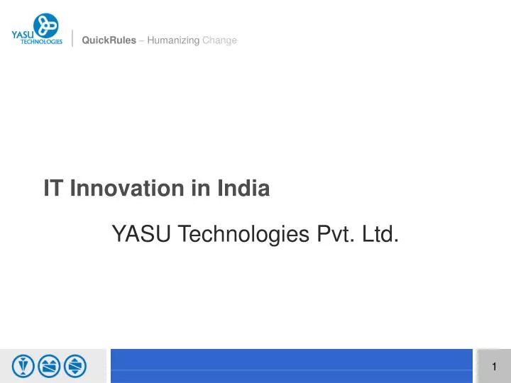 it innovation in india