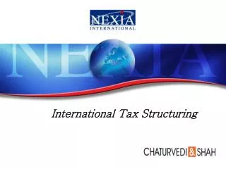 International Tax Structuring