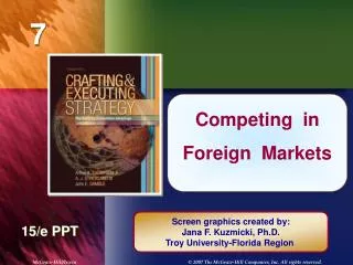 Competing in Foreign Markets