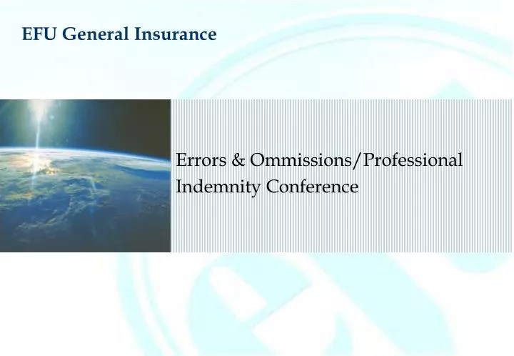 errors ommissions professional indemnity conference