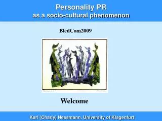 Personality PR as a socio-cultural phenomenon