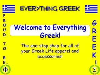 Welcome to Everything Greek!