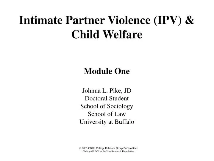 intimate partner violence ipv child welfare