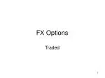 FX Options