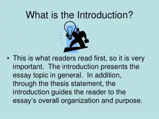 What is the Introduction?
