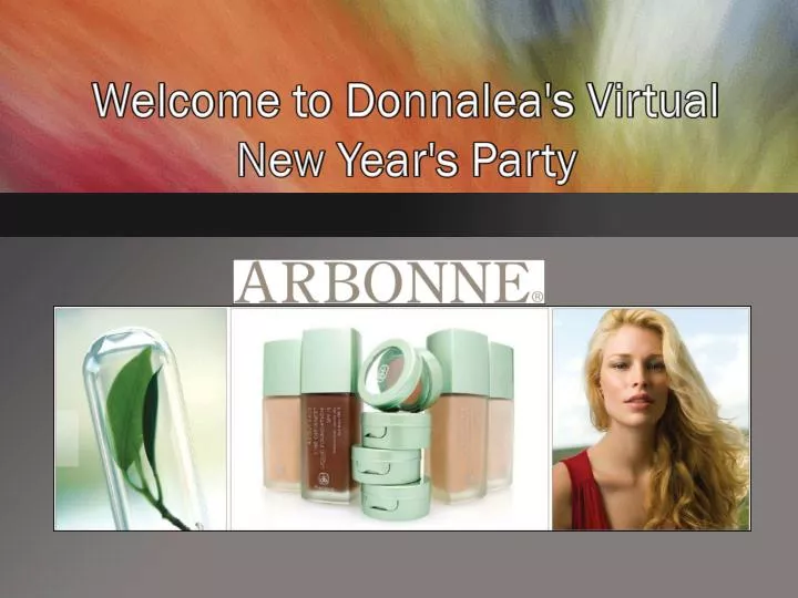 welcome to donnalea s virtual new year s party