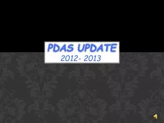PDAS Update_Comstock 2