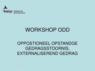 workshop odd