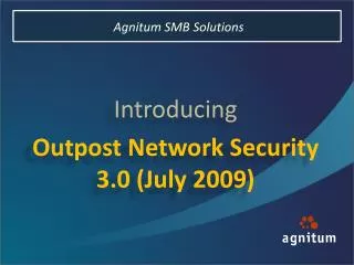 Agnitum SMB Solutions