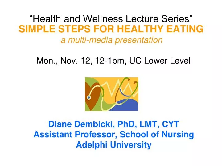 health and wellness lecture series