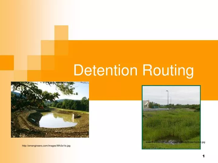 detention routing