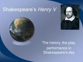 Shakespeare’s Henry V