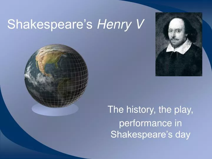 shakespeare s henry v