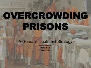 OVERCROWDING PRISONS
