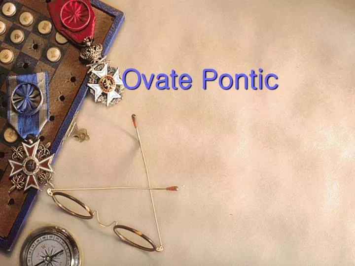 ovate pontic