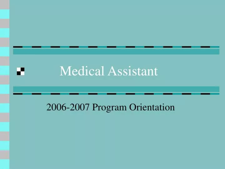 medical assistant