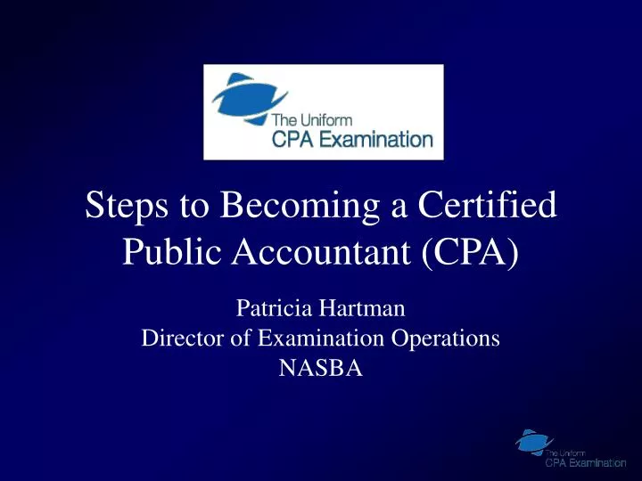 steps to becoming a certified public accountant cpa