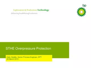 STHE Overpressure Protection