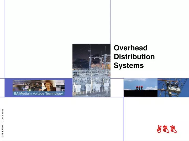 overhead distribution systems