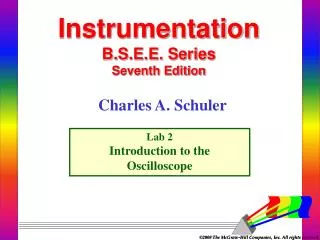 Instrumentation B.S.E.E. Series Seventh Edition