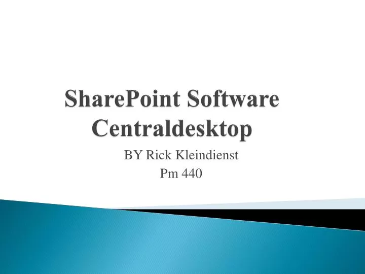 sharepoint software centraldesktop