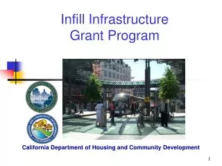 Infill Infrastructure Grant Program