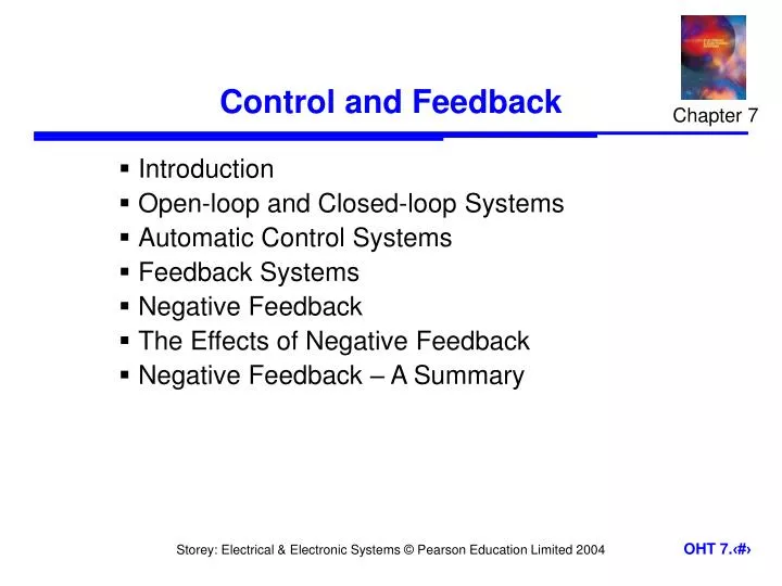 control and feedback