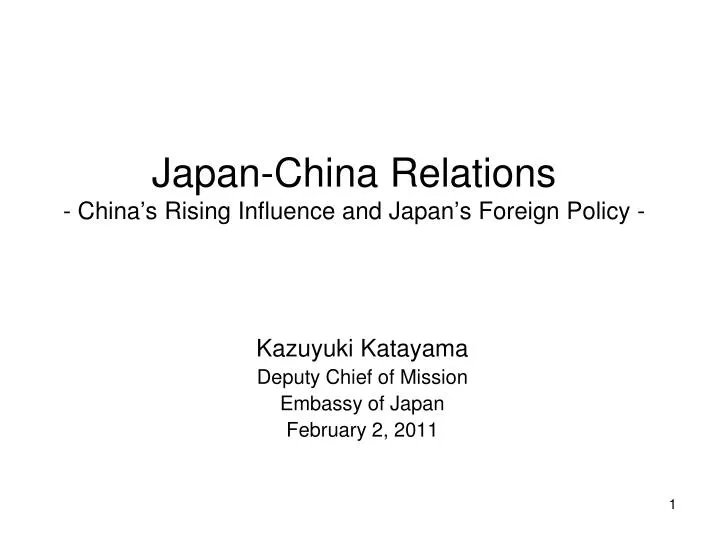 japan china relations china s rising influence and japan s foreign policy