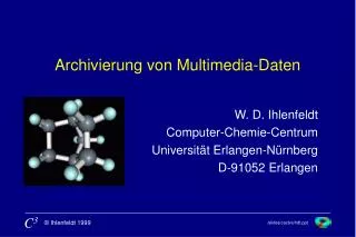 Archivierung von Multimedia-Daten