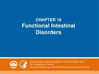 CHAPTER 16 Functional Intestinal Disorders