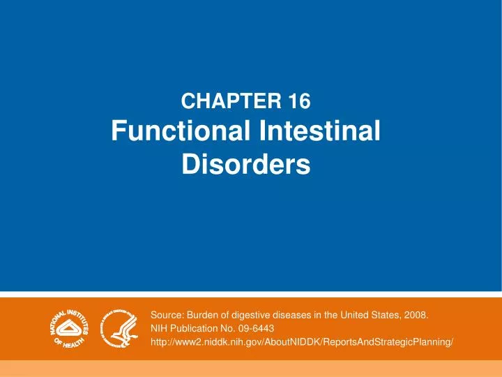 chapter 16 functional intestinal disorders