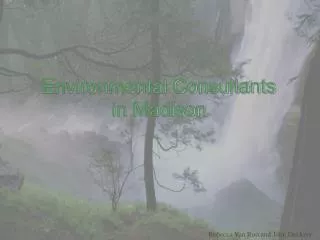 Environmental Consultants in Madison