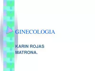 ginecologia