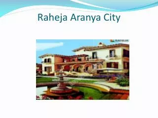 Raheja Aranya City | 9717841117 | Raheja Aranya City Plots