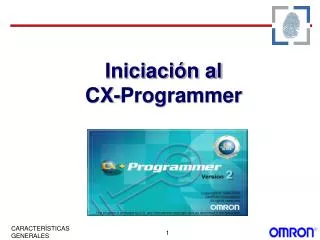 iniciaci n al cx programmer