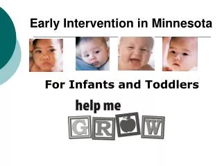 Early Intervention in Minnesota