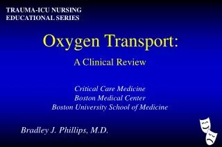 Oxygen Transport: