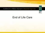 End of Life Care