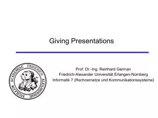 Giving Presentation s
