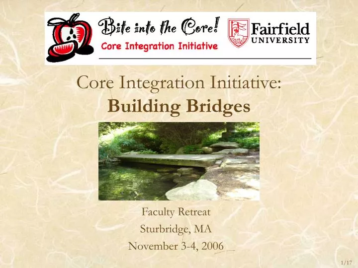 core integration initiative building bridges