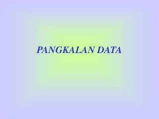 pangkalan data