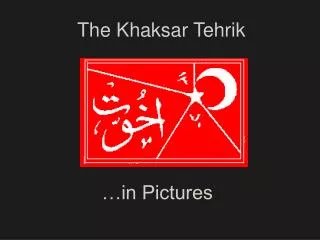 The Khaksar Tehrik