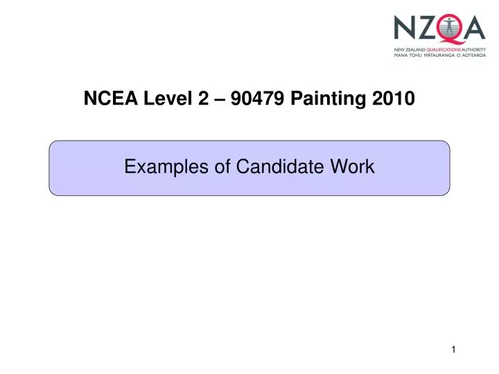 ncea level 2 90479 painting 2010