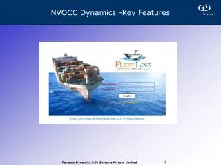 NVOCC Dynamics -Key Features