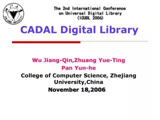 CADAL Digital Library